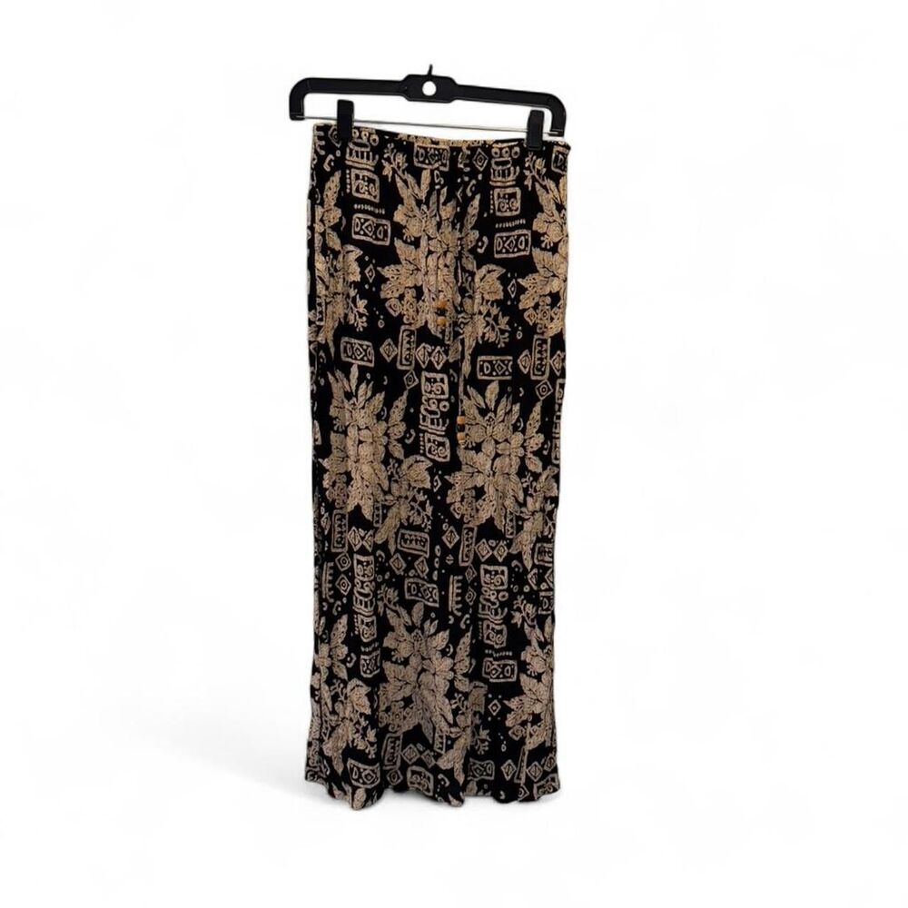Unbranded Women's Black and Tan Skirt